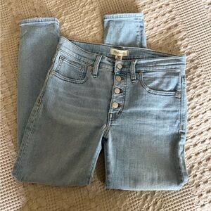 Madewell High Rise Light Blue Women's Jeans